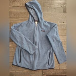Patagonia Light Blue Fleece Jacket